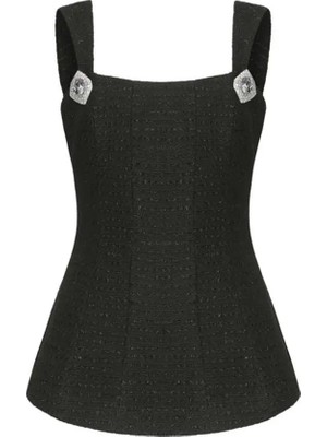 American Rag Cie Başlık: Anabella Bow Top: Düğme ve Ikili Fiyonk Detaylarıyla Feminen Bluz