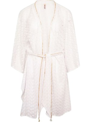 Naia Sorrento Kelebek Açık Ön Kaftan