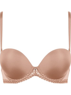 Aubade Sheer Emotion Bandeau Sütyen, Balenli, Çıkarılabilir Askılı ve Grafik Işlemeli Model