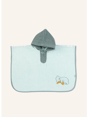 Sterntaler Bebek Banyo Ponçosu ,bär Ben, %100 Pamuk, Kapüşonlu, 0 Ay+ Kullanım