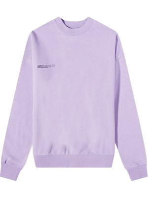 Pangaia 365 Ağırlıkta Kadın Sweatshirt - Orkide Moru