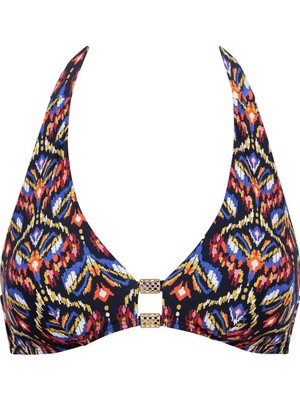 Aubade Sunkissed Allure Üçgen Bikini Üstü, Ikat Desenli, Çıkarılabilir Kuplu, Geri Dönüşümlü
