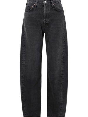 Agolde Luna Geniş Paça Kot Pantolon - Koyu Mavi