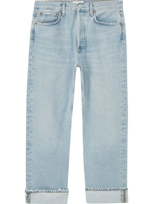Agolde Düşük Bel Rahat Kesim Jean Pantolon