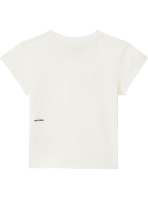 Pangaia Organik Pamuklu Çocuk Tişörtü - Off White