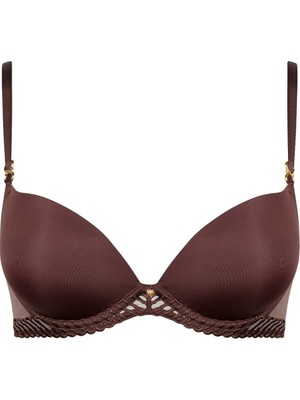 Aubade Sheer Emotion Push-Up Bh,  Grs Sertifikalı, Transparan Tüllü Sütyen