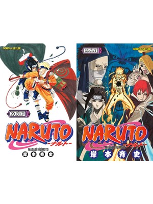 Gerekli Şeyler Yayıncılık Naruto 20 ve Naruto 55 (Masaşi Kişimoto)