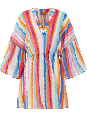 Missoni Renkli Kaftan - Plaj ve Havuz Için