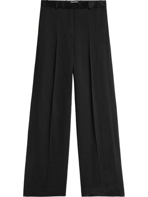 Toteme Yırtmaçlı Paçalı Pantolon