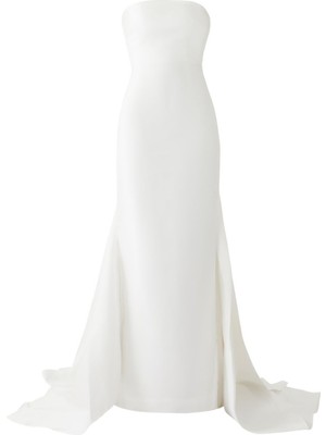 Solace London Imani Maxi Elbise - Krem Renk
