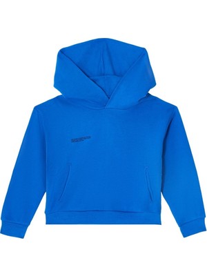 Pangaia Çocuklar Için Kapüşonlu Sweatshirt - Mavi