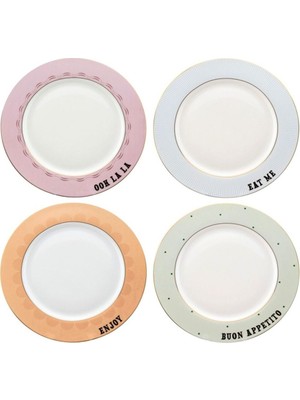 Yvonne Ellen Yemek Tabakları 26,5 cm (4'lü Set)