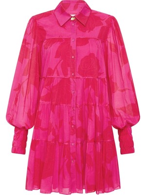 AJE Catalyst Smock Mini Elbise