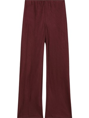 Vince Saten Şort Pantolon - Bordo