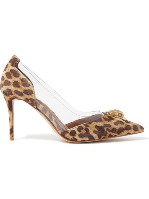Kurt Geiger Belgravia Vinyl Kartal 85 Topuklu Ayakkabı - Kahverengi