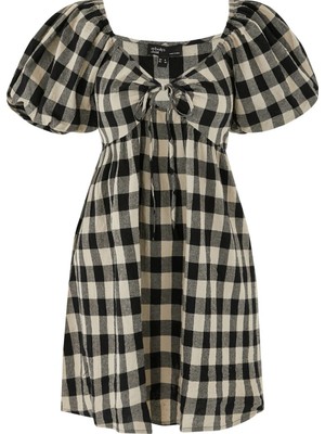 Nobody’s Child Joanna Gingham Mini Elbise Zamansız Şıklık ve Çekici Detaylar