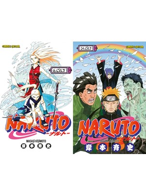 Gerekli Şeyler Yayıncılık Naruto 6 ve Naruto 54 (Masaşi Kişimoto)