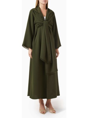 Beige Collection Şık ve Rahat Abiye Seti Kolları Bağlamalı ve Ikili Şila ile Birlikte
