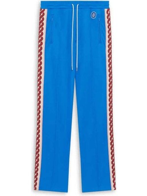 American Rag Cie Erkekler Için Le Track Pants Tresse - Mavi Dikişli Eşofman Pantolonu