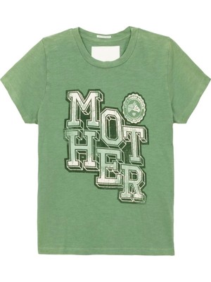 Mother Denim Şık Kısa Kol Tişört