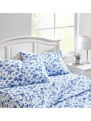 Laura Ashley Emelisa Flanel Nevresim Takımı %100 Pamuk, Ultra Yumuşak, Full Boy