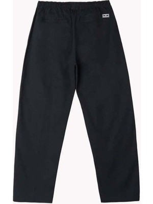 American Rag Cie Kolay Giyilen Siyah Twill Pantolon - %100 Pamuk Erkek Pantolonu