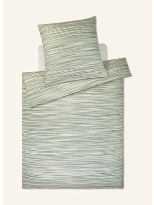 Joop! Vıvıd Mako Saten Yatak Çarşafı Takımı, %100 Pamuk, 135X200 + 80X80, Fermuarlı, Almanya Üretimi