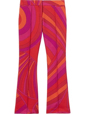 Pucci Iride Baskılı Sıfır Paça Pantolon
