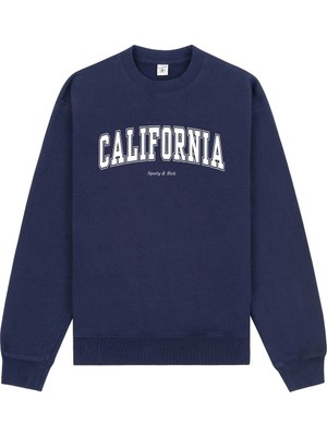 Sporty & Rich Kaliforniya Yaka Kadın Sweatshirt