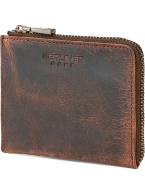 Berliner Bags Mark Deri Bozuk Para Cüzdanı Unisex Mini Cüzdan Küçük Boy Vintage