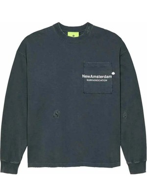 American Rag Cie Oversized Throw Longsleeve Tişört - 100% Pamuk, Rahat ve Şık Tasarım