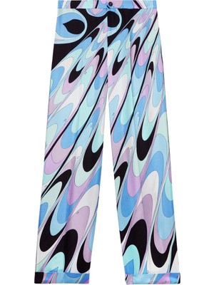 Pucci Şık Ipek Twill Pantolon