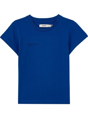 Pangaia 365 Pamuklu Tişört - Kobalt Mavi