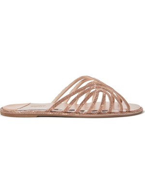 Le Silla Kruvaze Kristal Süslemeli Sandaletler