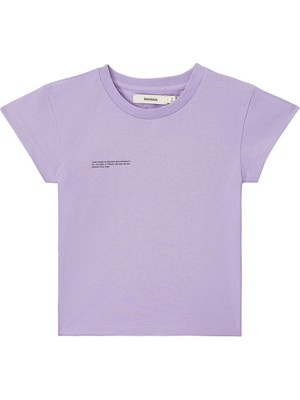 Pangaia Organik Pamuklu Unisex T-Shirt - Orkide