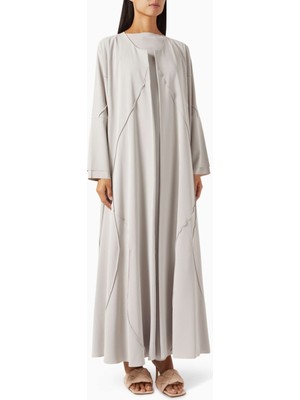 Al Mraikn Şık ve Modern 3 Parçalı Abaya Seti ile Rahat Şıklık Yakalayın