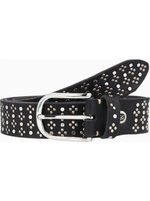 B.belt Kadın Deri Kemer, Lüks Metal Detaylı, 80 cm