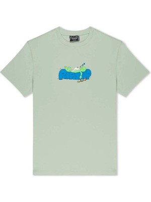 American Rag Cie Yüzde 100 Pamuklu Yeşil Sleepy T-Shirt - Rahat ve Şık Tasarım
