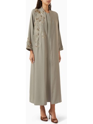 Ruya Studio Şık Nida Abaya Boncuk Detaylı Tasarım ile Konfor ve Zarafetin Buluşması