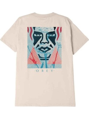 American Rag Cie Deco Icon Yüz Tişört - %100 Pamuk, Klasik Kesim, Rahat Fit