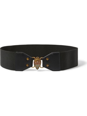 Kurt Geiger Eagle Stretch 65 Kemer 3X65 Cm, Kadın Esnek ve Şık Tokalı Kemer