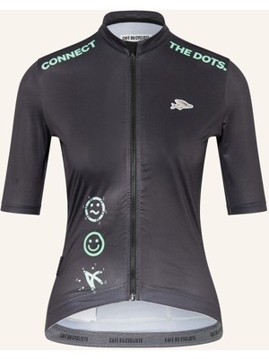 Cafe Du Cycliste Kadın Radtrikot Fleurette Uv Korumalı