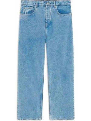 American Rag Cie Le Jean Baggy Mavi 5-Cep %100 Pamuk Kot Pantolon - Şık ve Rahat