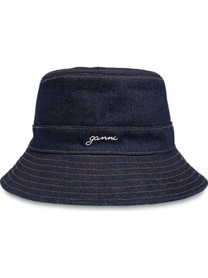 Ganni Denim Bucket Şapka