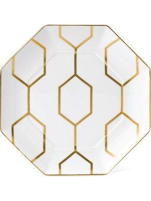 Wedgwood Arris 23 cm Sekizgen Tabak ile Sofranıza Zarif Bir Dokunuş Katın