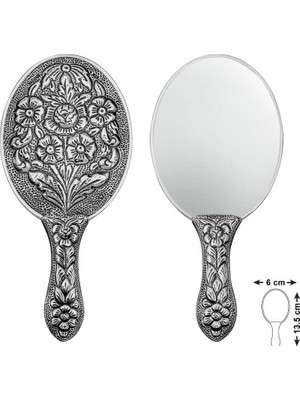 Blackcraft Büyük Boy Gümüş El Aynası