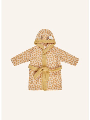 Sterntaler Giraffe Kaya Bornoz  Kapüşonlu, 3D Detaylı, 100% Pamuk, Bebeğe Özel