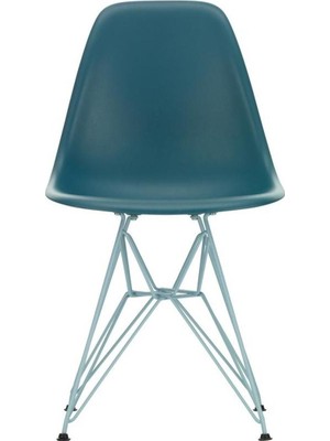 VitrA Eames Plastik Yan Sandalye Re Dsr Duotone, Geri Dönüştürülmüş Plastik