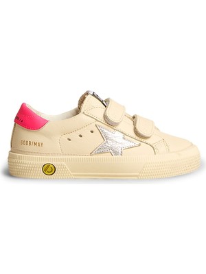 Golden Goose Kızlar Için Şık Deri Sneaker Ayakkabıları