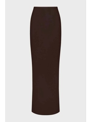 American Rag Cie Mesh Sheer Maxi Etek - %95 Naylon, %5 Spandeks, Çift Katlı ve Gerçek Bedende